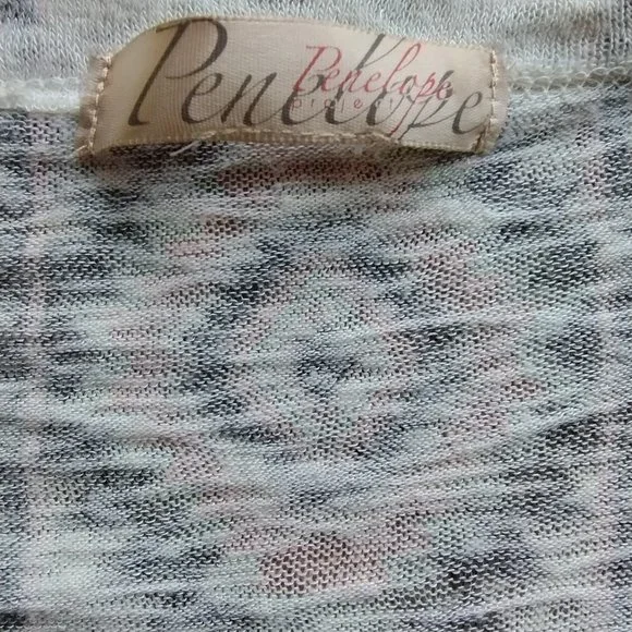 Anthropologie Penelope Project Long Open Cardigan/Ruana/Sleeveless Duster- Boho - Picture 2 of 8